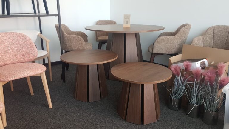 the sterling extendable round dining table with geometric base 9 768x432