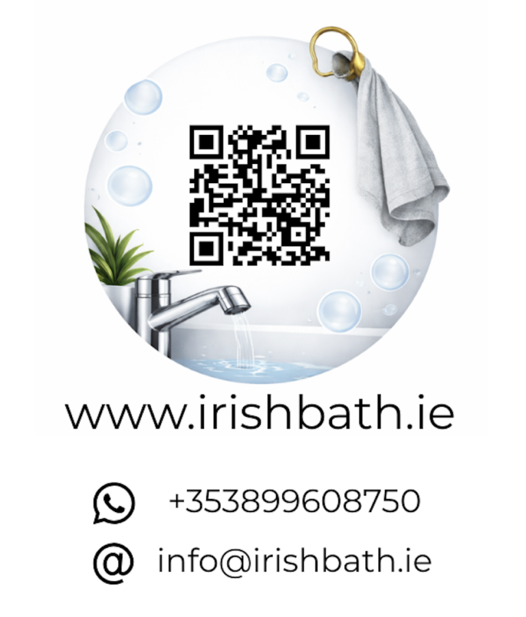 site QR code phone email contact details 768x900